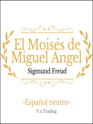 cover image of El Moisés de Miguel Ángel